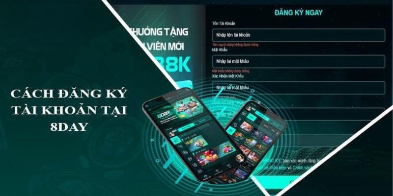 Những lưu ý khi làm theo hướng dẫn đăng ký 8day