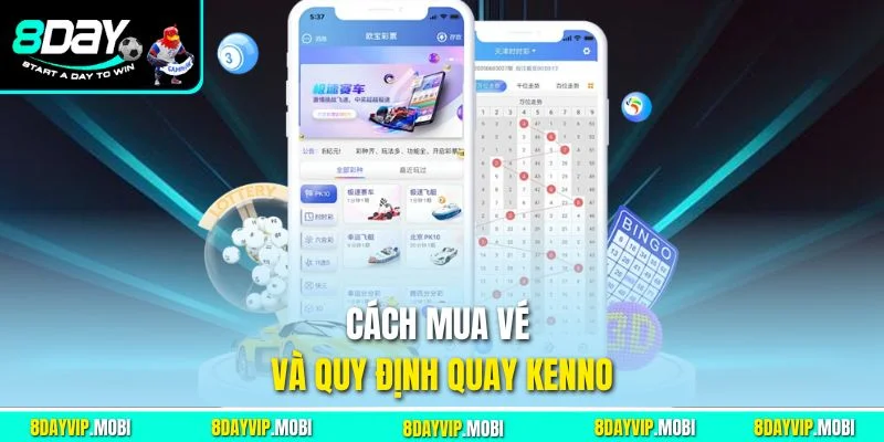 Cách mua vé và quy định quay xổ số Kenno