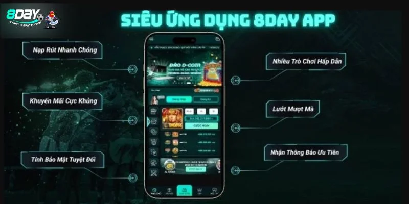 Lợi ích người chơi khi tải game 8DAY.